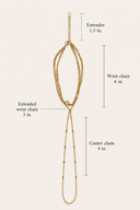GABRIELLE HAND CHAIN
